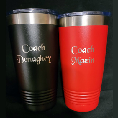 Custom imprinted promotional mugs