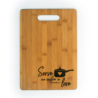 Custom engraved eco-friendly cutting boards, Doug's Engraver's Den