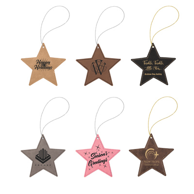 Custom laser printed holiday ornaments, Doug's Engraver's Den