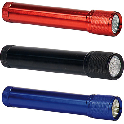 Engraved promotional flashlights, Doug's Engraver's Den