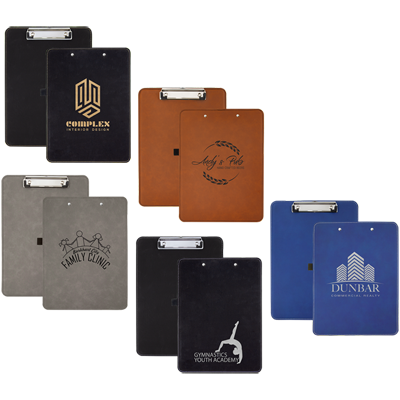 Engraved promotional notebooks, Doug's Engraver's Den