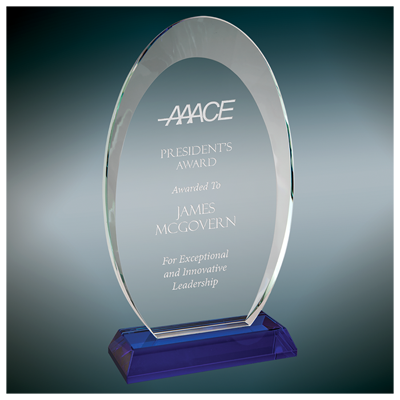 Custom engraved corporate recognition awards from Doug's Engraver's Den