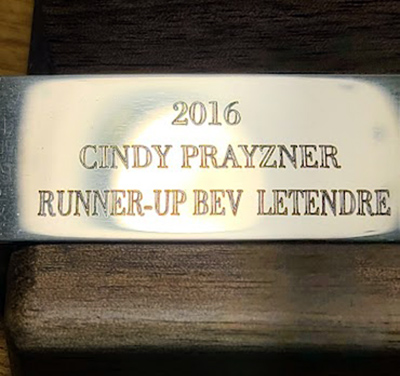 Custom engraved recognition plaques, Doug's Engraver's Den