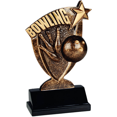 Custom engraved sports awards, personalized bowling products from Doug's Engraver's Den