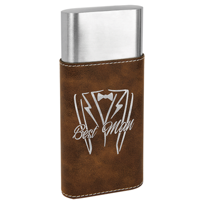 Custom engraved cigar cases, wedding gifts from Doug's Engraver's Den